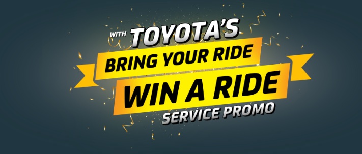 Bring Your Ride Win a Ride Promo